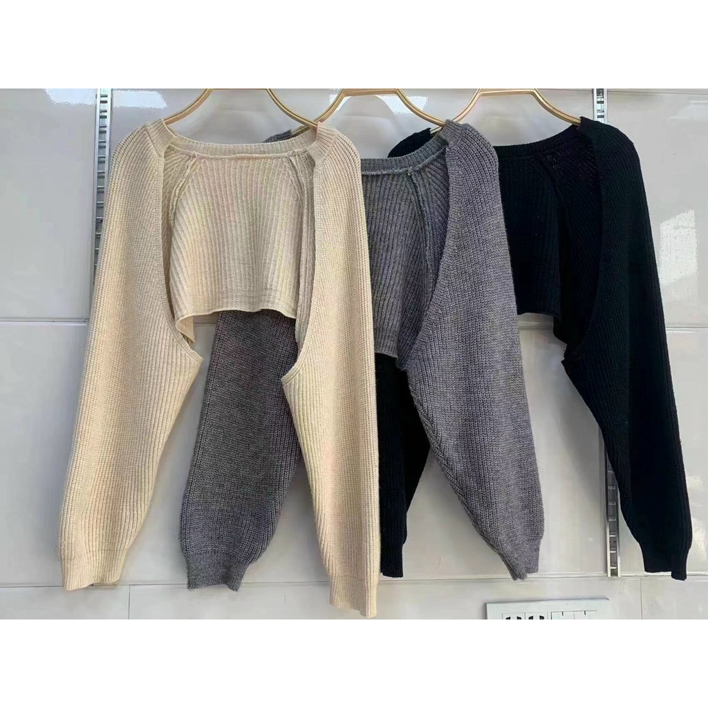 Áo khoác cardigan len lửng tay cánh dơi,áo len choàng siêu hót chuẩn loại 1