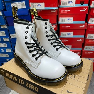 Giầy Dr marten đen trắng cao cổ siêu đẹp Fullbox
