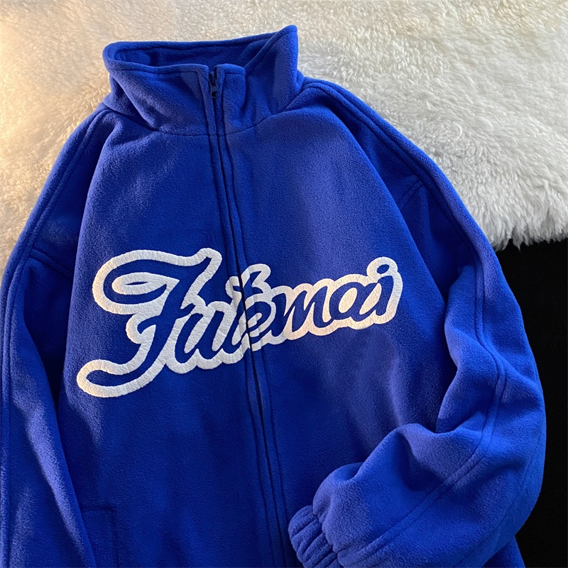 varsity jacket áo varsity jacket áo khoác varsity jacket varsity jacket nam varsity jacket 2hand áo varsity jacket nam varsity jacket bomber Áo Khoác Bóng Chày Vải Lông Cừu Màu Xanh Dương Phong Cách Hip Hop Mỹ Thời Trang Mùa Đông Cho Nam