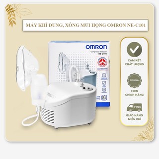 Máy xông khí dung , xông mũi họng omron ne-c101 | thương hiệu nhật bản - bảo hành 2 năm