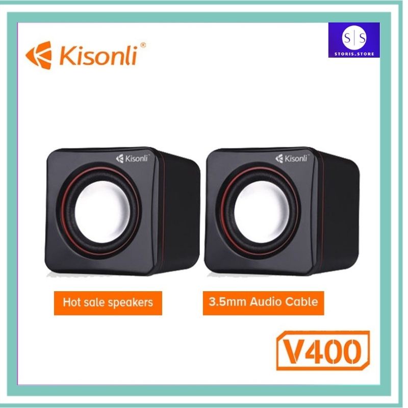 Loa Mini Vi Tính Laptop Nhỏ Gọn V400 Công Suất 3,5W Thiết Kế Nhỏ Gọn Âm Thanh Sắc Nét