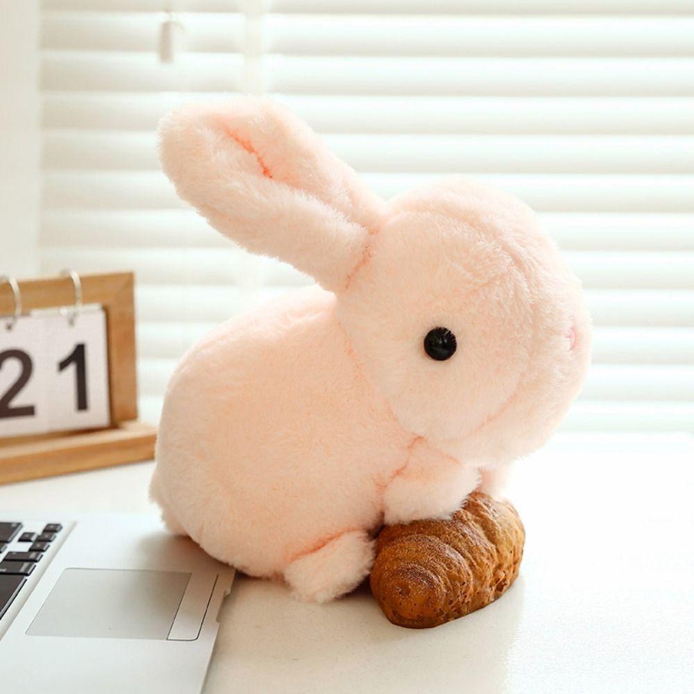 Thỏ Nhồi Bông Chất Lượng Cao Dễ Thương Dùng Trang Trí Nhà Cửa