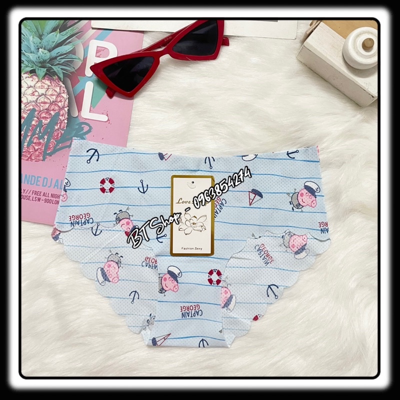 Quần lót su thông hơi co giãn tốt hoạ tiết dễ thương