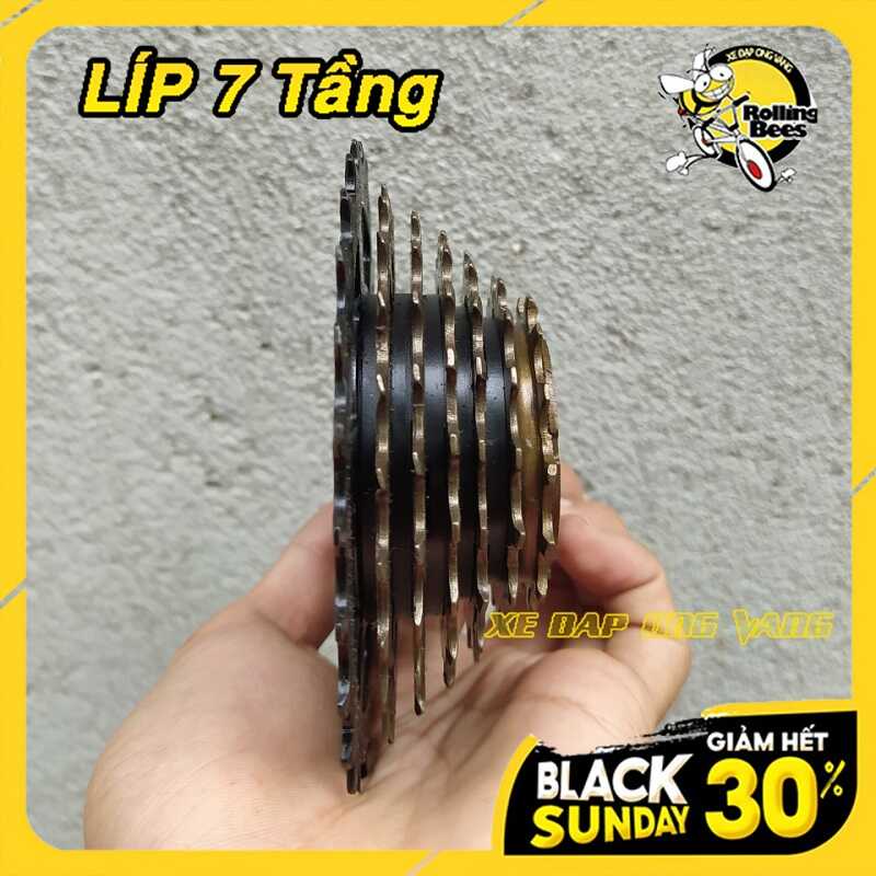 Nhông Líp 7 Tầng xe đạp cuộc, xe đạp địa hình Siêu bền