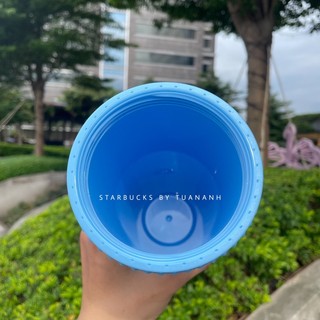 [Chính hãng] Ly Starbucks Studded Matte Blue Sky 710ml