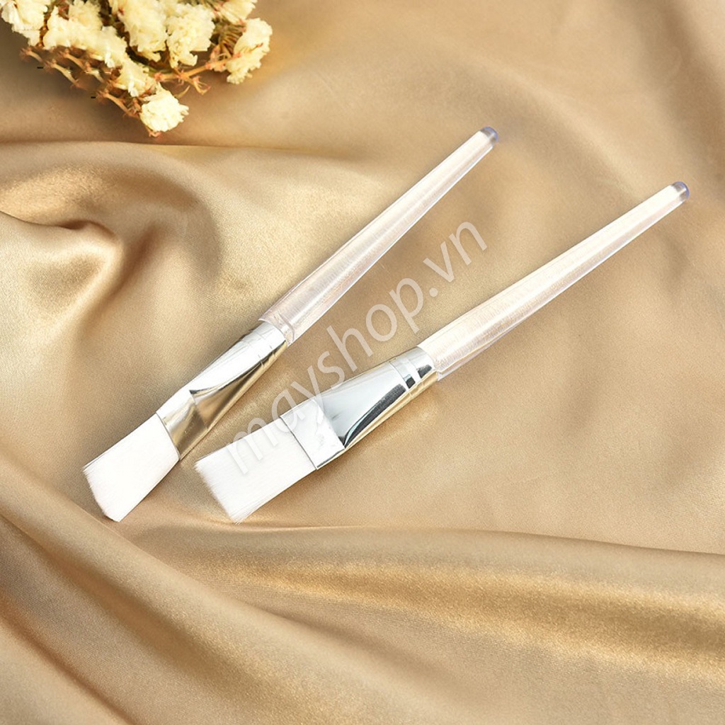 Chổi quét dầu cước trắng, tay cầm trong suốt, chuyên dụng trong làm bánh