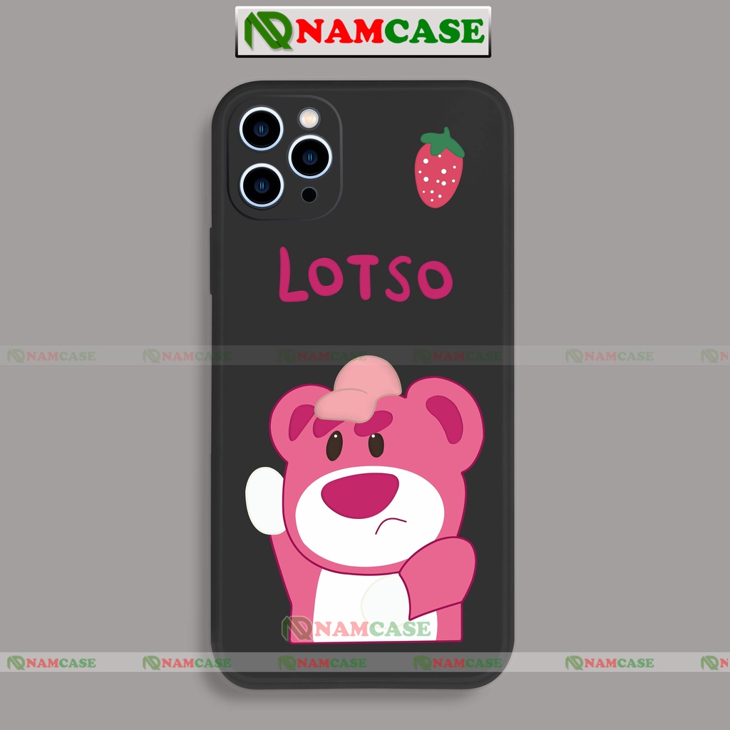 Ốp lưng điện thoại iPhone cặp đôi hoạt hình cute dễ thương đẹp cạnh vuông ip 6/6s/7/8/X/XS/XR/11/12/13/14 Pro Plus Max