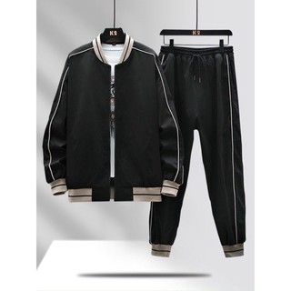 Bộ nỉ nam cổ bomber chất siêu đẹp