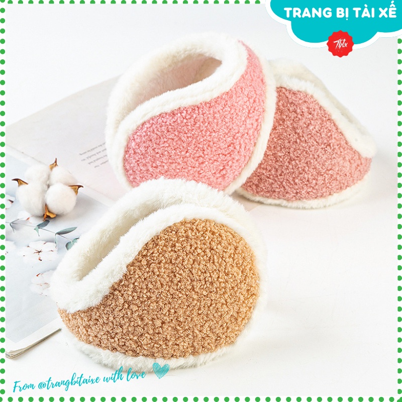 Bịt tai 7 sắc cầu vồng cute loại xịn màu đẹp mắt giữ ấm mùa đông cho nam nữ unisex chụp tai đi xe máy làm quà - BT7M