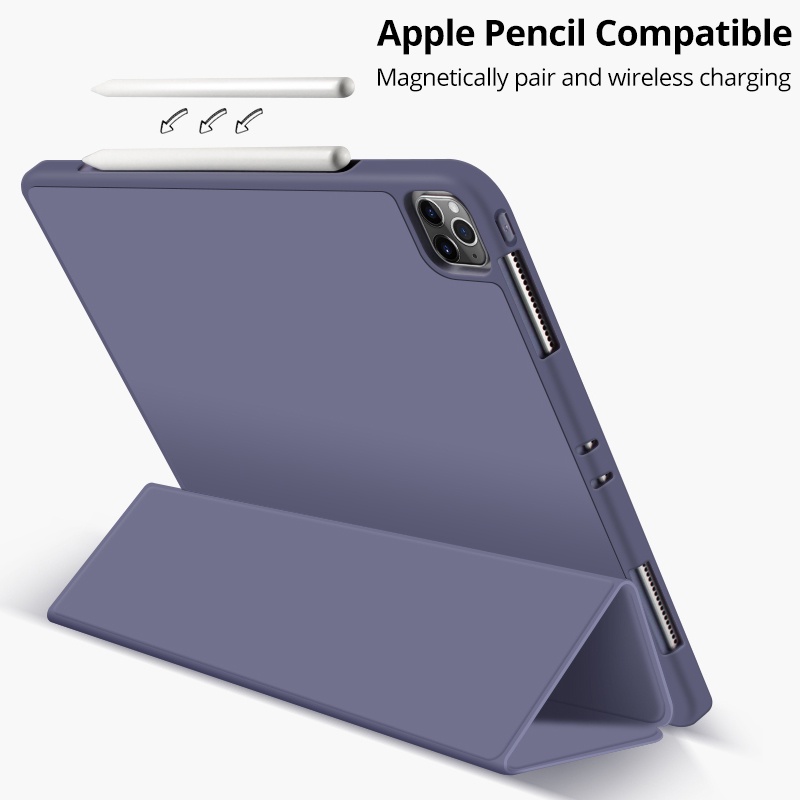 Ốp Máy Tính Bảng Nam Châm Cho iPad Pro 11 Case 2021 2020 2022 Air5 Air 4 10.9"Bao Da Máy Tính Bảng TPU Mềm Nắp Gập Thông Minh Cho iPad Pro 11 2018 10.2 7th 8th 9th 10th 10.9 Air 3 2 1