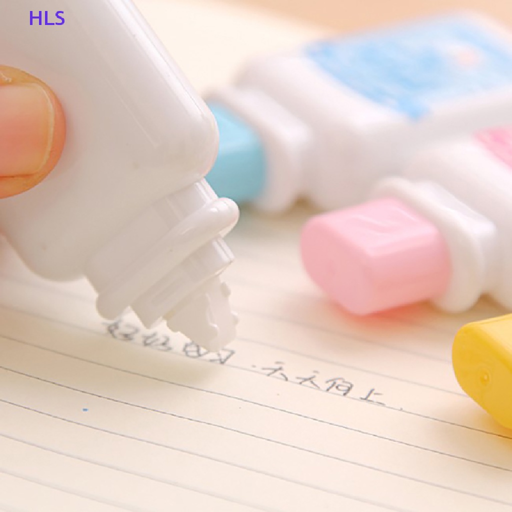 Bút Xóa Kéo Màu Trắng Hình Bình Sữa Độc Đáo
