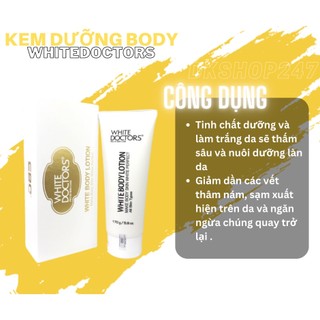 Kem Dưỡng Trắng Da Toàn Thân White Doctors White Body Lotion