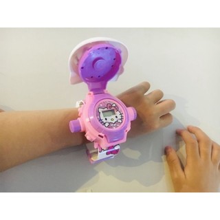 Đồng hồ hình mèo máy đôrêmon chiếu hình 3d