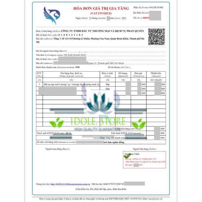 Mặt nạ ngủ cho môi Laneige Lip Sleeping Mask 3g hương berry Hàn Quốc