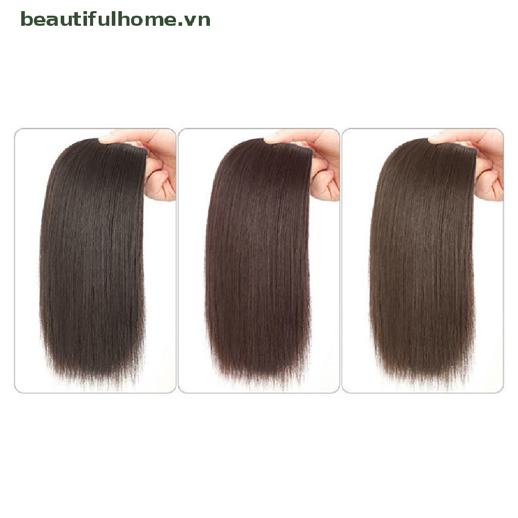 Tóc Giả Nối Dài Phồng Bằng Sợi Tổng Hợp 20 / 30cm Cho Nữ