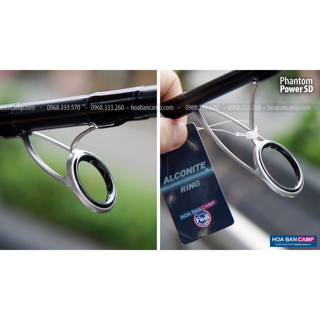 Cần Lure Daiwa 17 Phantom Power SD | 2 Khúc