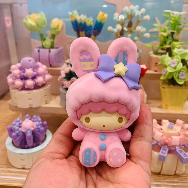 Búp Bê MINISO Sanrio Thỏ Thơ Mộng Có Hộp Mù Trang Trí Ngôi Sao Đôi Kuromi