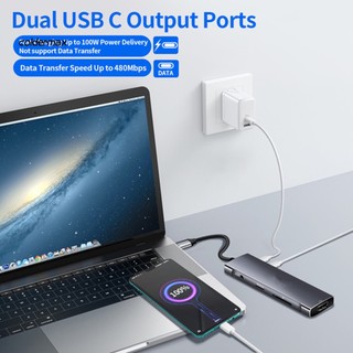 Bộ Chia Cổng USB Type-C Sang HDMI 4K USB3.0 Tốc Độ Cao