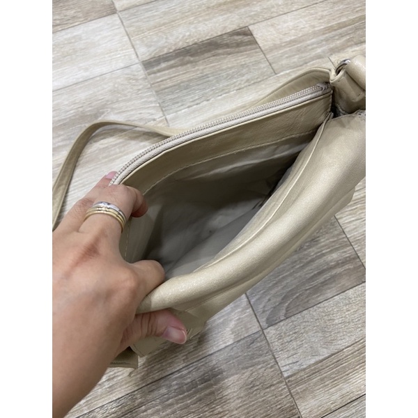 Túi si đeo chéo da thật