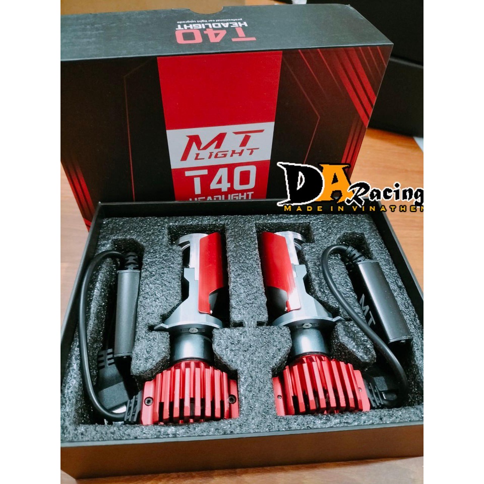 Đèn Pha LED Bi Cầu Mini H4 T40  Công Xuất 40w Lắp Ô tô, Xe Máy BẢO Hành 12 tháng