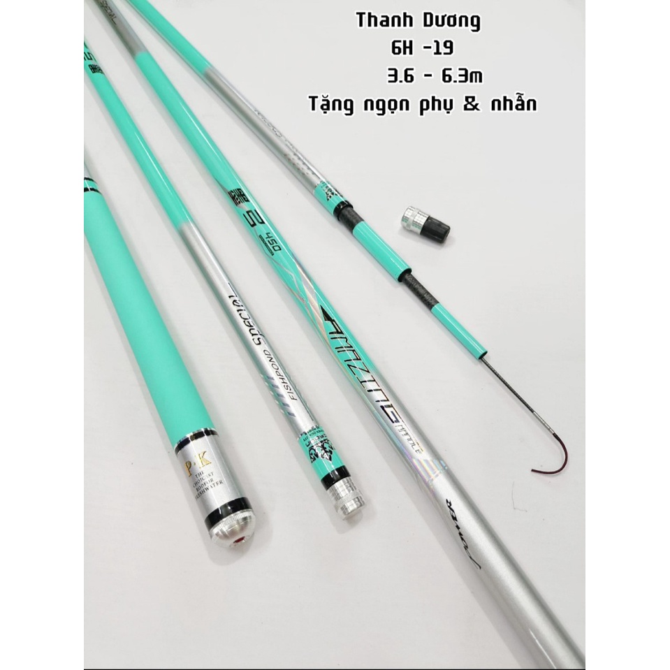 Phiên bản săn hàng Cần Câu Tay 6H Thanh Dương có tặng ngọn phụ và nhẫn
