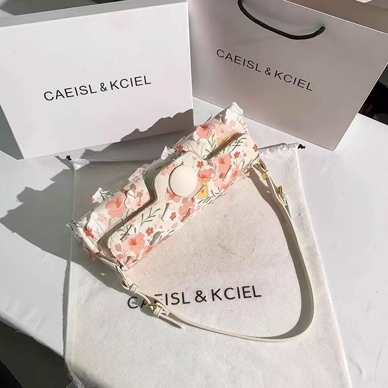 Mischa Túi Xách Đeo Vai Phối Ren Thêu Họa Tiết Thời Trang Sang Trọng Cho Nữ