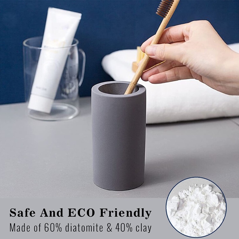 Giá Đỡ Bàn Chải Đánh Răng Siêu Thấm Hút Nhanh Khô Tiện Dụng