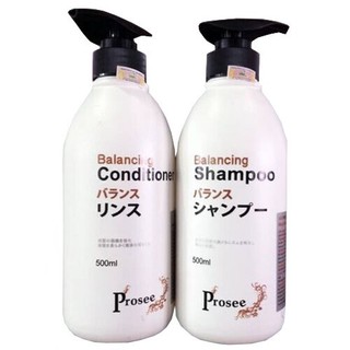 ✅(PROSEE_CHÍNH HÃNG)Dầu Gội Xả Dành Cho Tóc Dầu, Nhanh Bết, Và Hay Rụng Tóc Prosee Balancing 500ml x 2