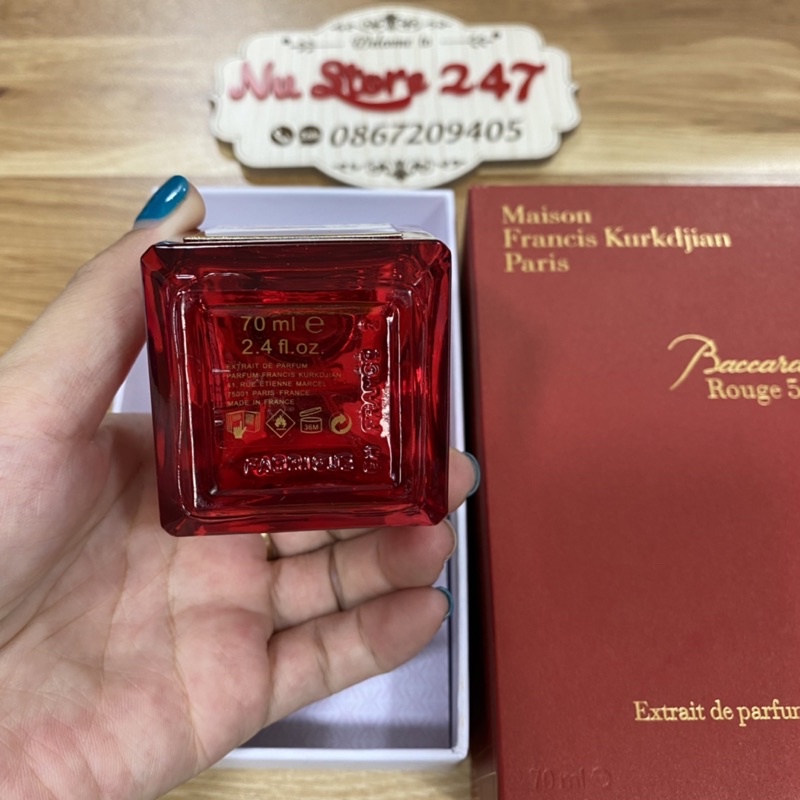 Nước Hoa 200ml  MFK Baccarat Rouge 540 Extrait Fullseal