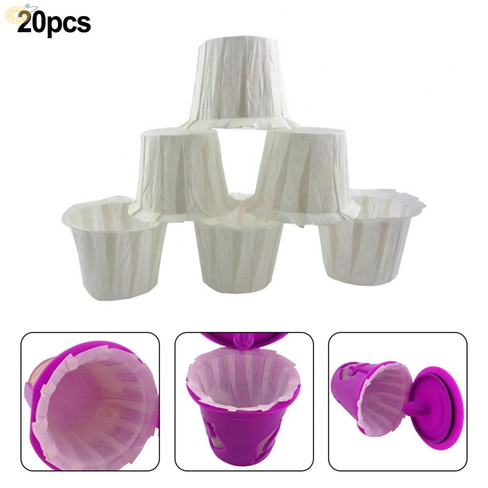 Set 20 Cốc Giấy Lọc Cà Phê Dùng Một Lần Dành Cho KCup fRGDcl