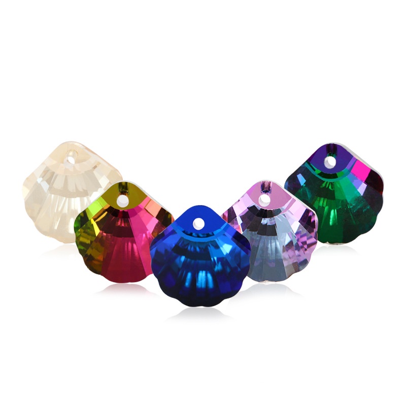 Mới Mặt Vòng cổ Bằng Thủy Tinh Cao Cấp