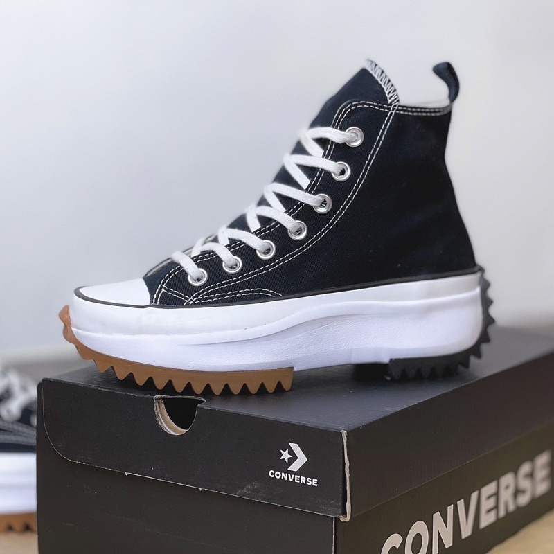 Giày Converse Run Star Hike Black High Top 166800C