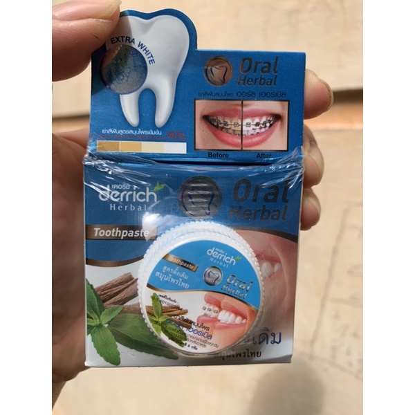 Cao răng Oral Herbal cho răng niềng  Thái Lan