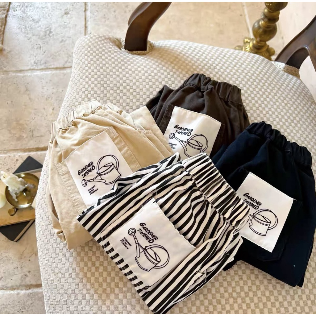 Quần Jogger Quần Dài Thu Đông Phong Cách Hàn Quốc Cho Bé Từ 8kg Đến 32Kg Thời Trang Trẻ Em Chaarlie Kids