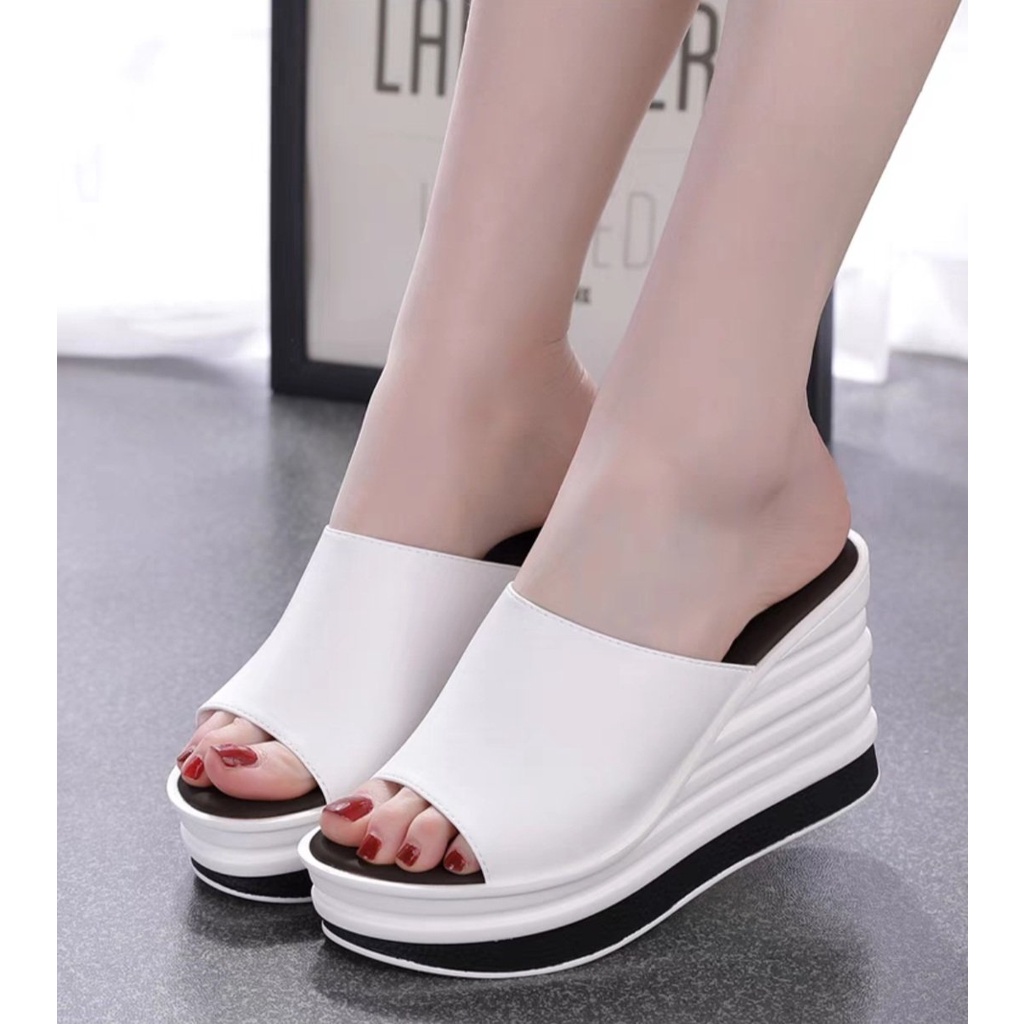 DÉP XUỒNG DA XỊN PHỐI MÀU 9P