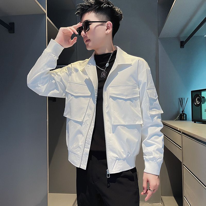 Áo Khoác Màu Xanh Quân Đội Nhiều Túi Cao Cấp Cho Nam