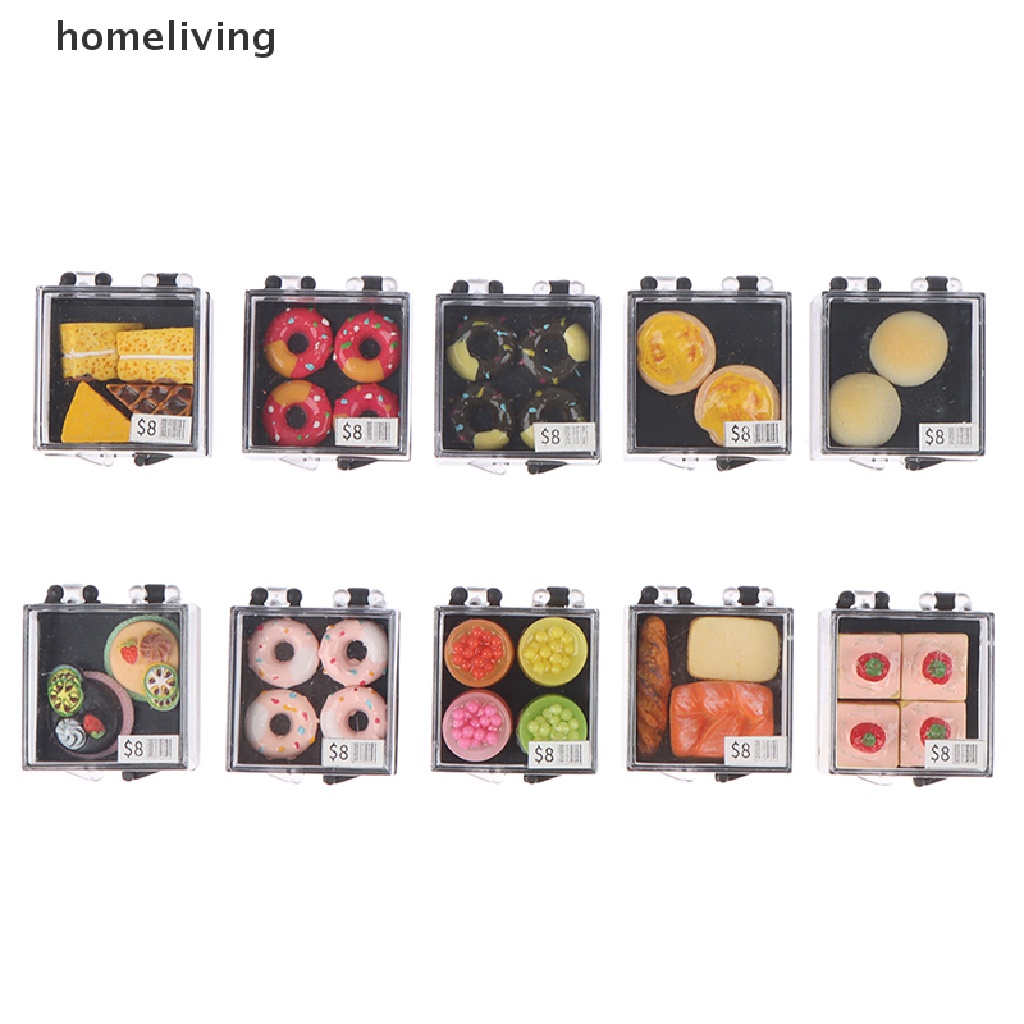 Mô Hình Bánh Tráng Miệng Tỉ Lệ 1: 12 Trang Trí Nhà Búp Bê