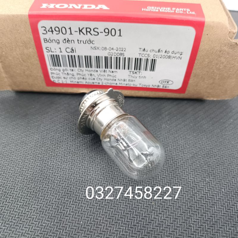 Bóng đèn pha trước xe DREAM ,WAVE ,FUTURE... zin chính hãng