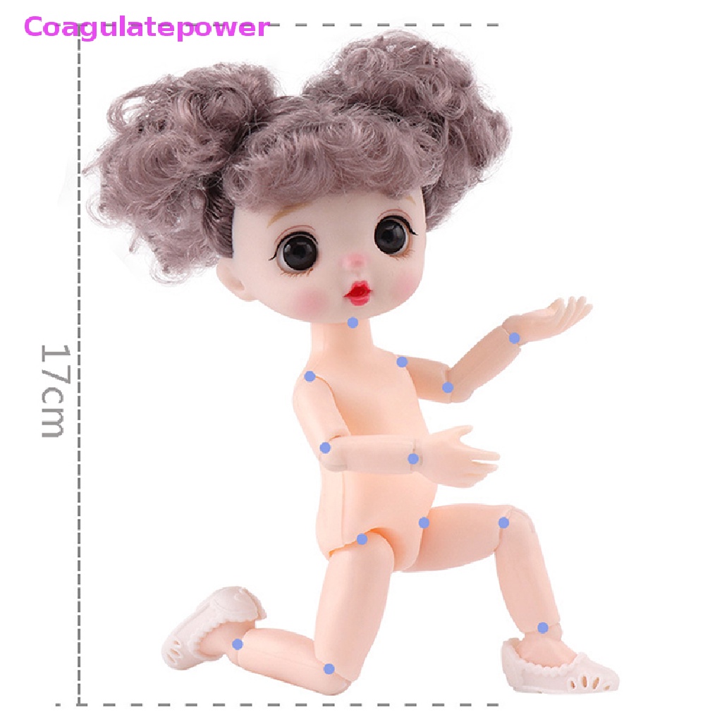 Búp Bê Cơ Thể Người Tỉ Lệ 1 / 8 17cm 13 Khớp Nối