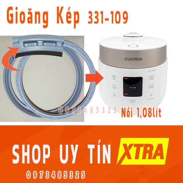 ⭐️ ⭐️ ⭐️ ⭐️ ⭐️ Gioăng kép nồi cơm điên·Cuckoo 1,08 lít 331- 109