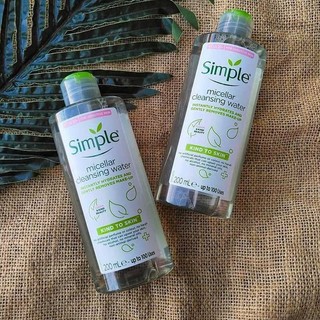 Nước tẩy trang Simple Kind to Skin Micellar 400ml