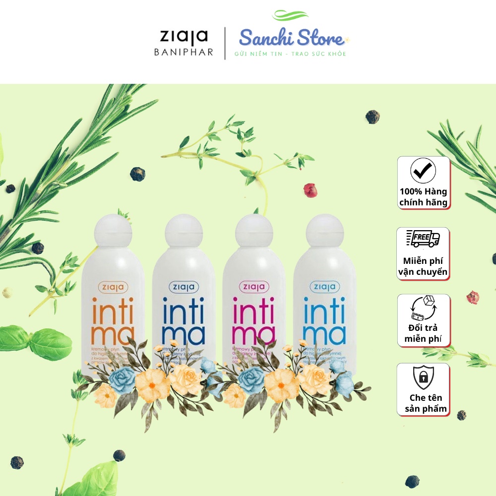 Dung dịch vệ sinh phụ nữ Intima 200ml