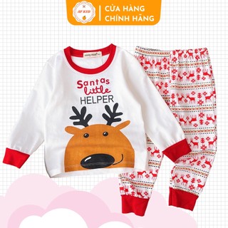 Bộ Giáng Sinh Cho Bé 💖 Bộ NOEL Dài Tay Cho Bé Trai Bé Gái 💖 Chất Cotton Cao Cấp Siêu Co Giãn Thấm Hút Mồ Hôi Tốt