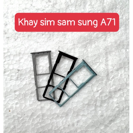 Khay sim sam sung A71