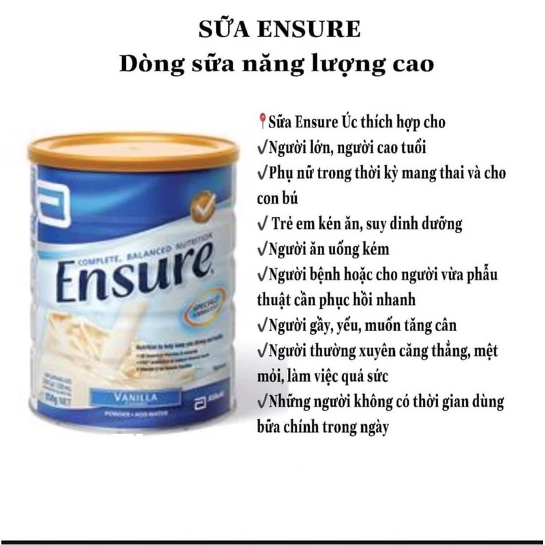 sữa Ensure