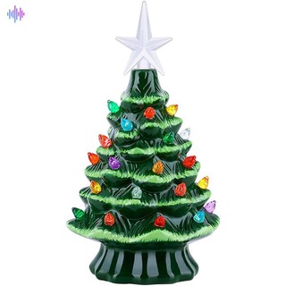 Cây thông noel bằng gốm trang trí giáng sinh diy