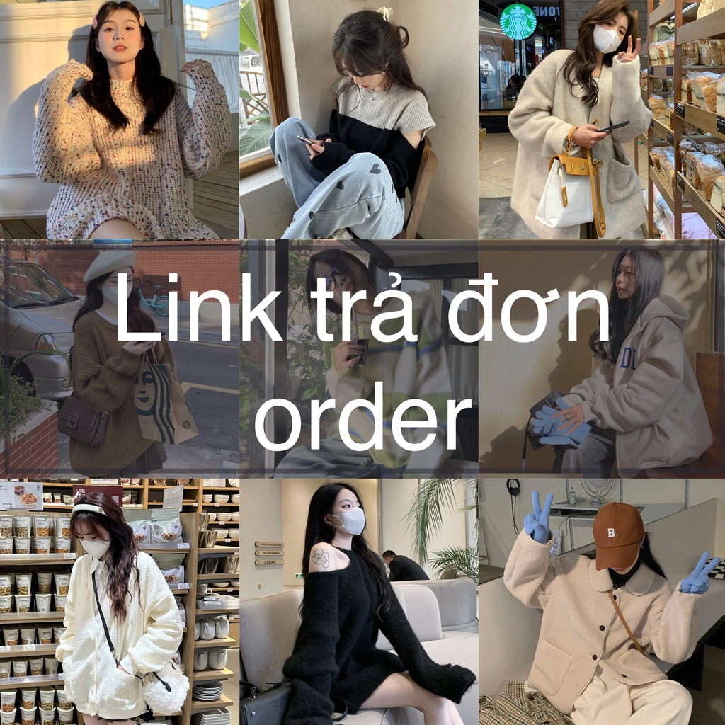 [link tạm khách IG đặt]  - Áo Len sweater