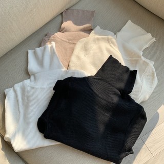 Áo len gân cao cổ AL24 LOLLIE STUDIO
