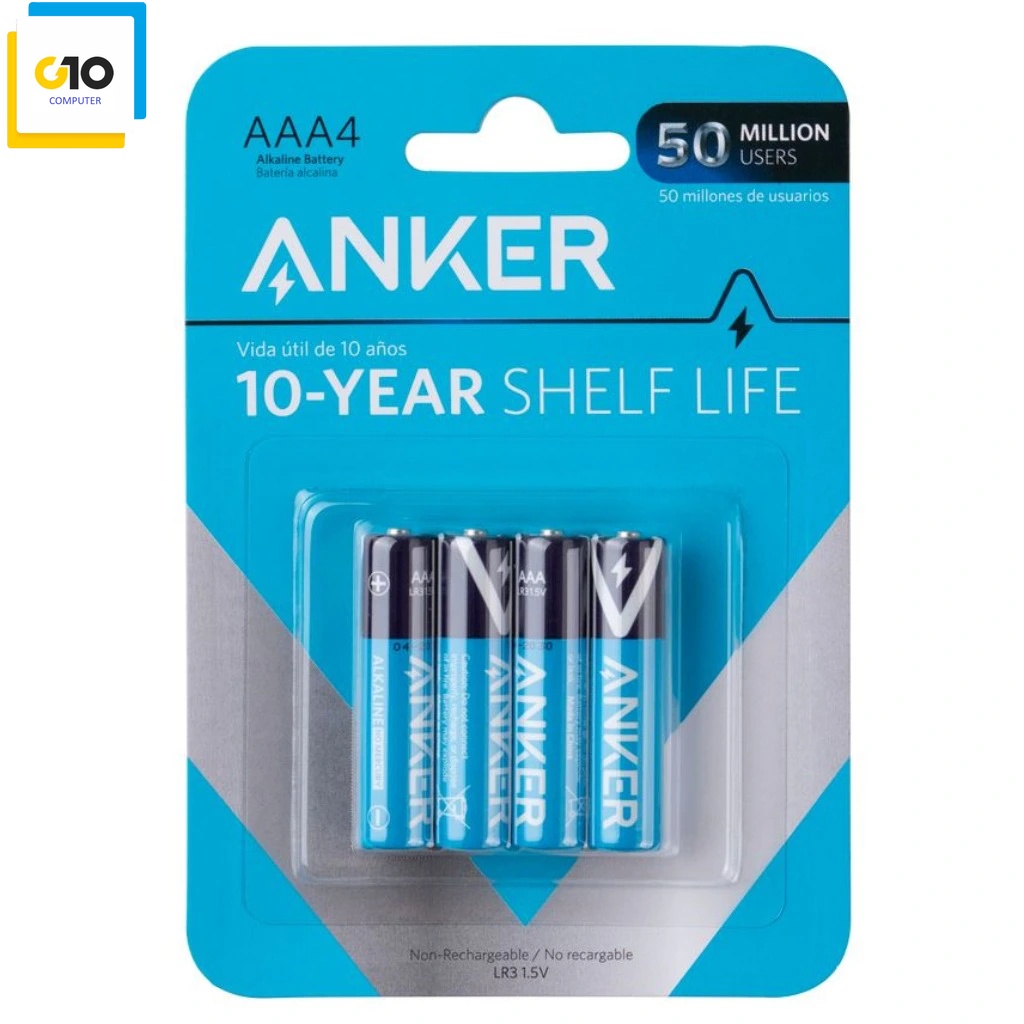 Pin Anker AA/AAA Alkaline
