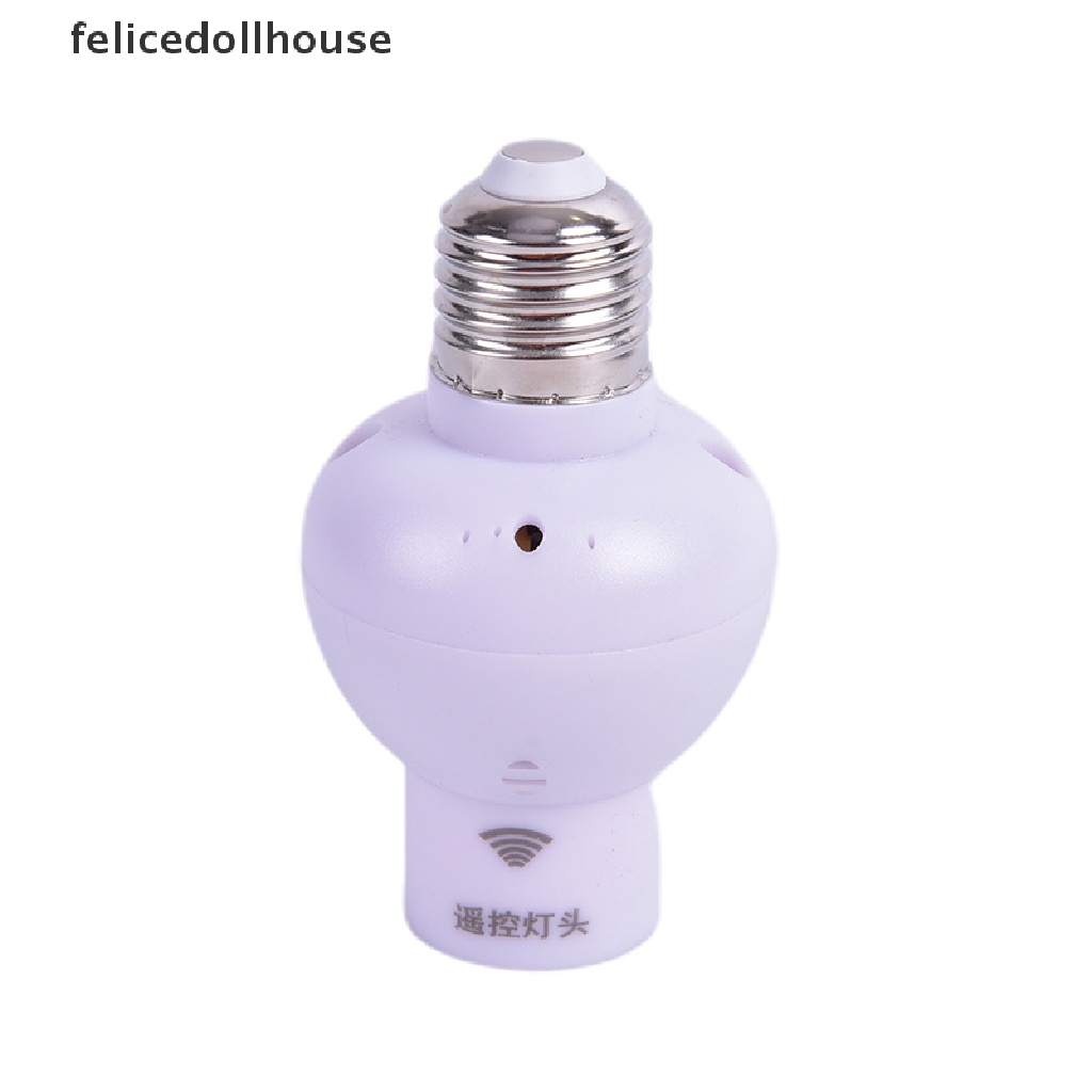 Chuôi Bóng Đèn E27 Không Dây Cảm Biến Âm Thanh Điều Khiển Từ Xa